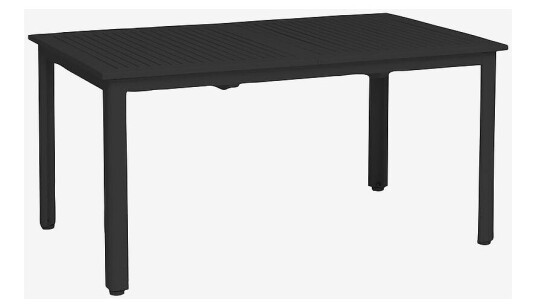 HillerstorpBord Nydala 96 X 150/200 CmSvartSpisebordFra Homeroom