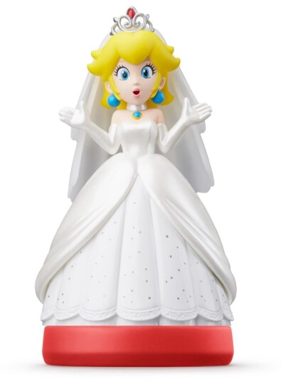 Nintendo Amiibo Super Mario Bros. Figurin Prinsesse Peach Bryllupsantrekk Nintendo Amiibo Super Mario Bros. Figurin Prinsesse Peach Bryllupsantrekk