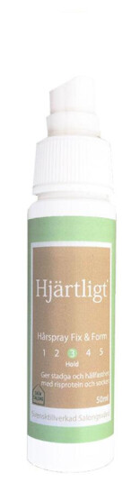 Hjärtligt Hårspray Fix & Form 50 ml