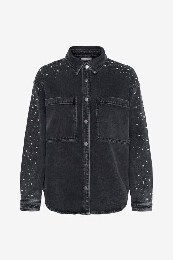 Kaffe Denimskjorte kaPetra Grå Kaffe Denimskjorte kaPetra Grå