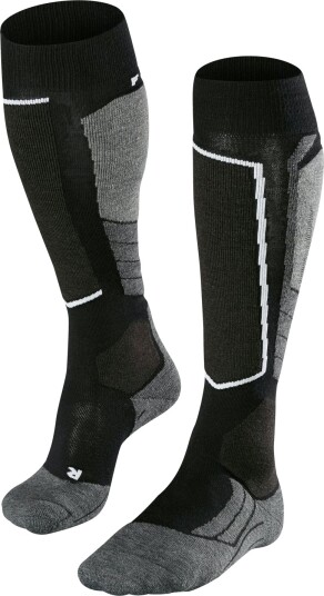 Falke SK2 Wool Skisokker, Dame, Black 35-36 Falke SK2 Wool Skisokker, Dame, Black 35-36
