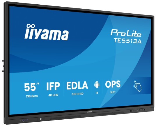 iiyama 55" 4K Touch TE5513A B2AG iiyama 55" 4K Touch TE5513A B2AG