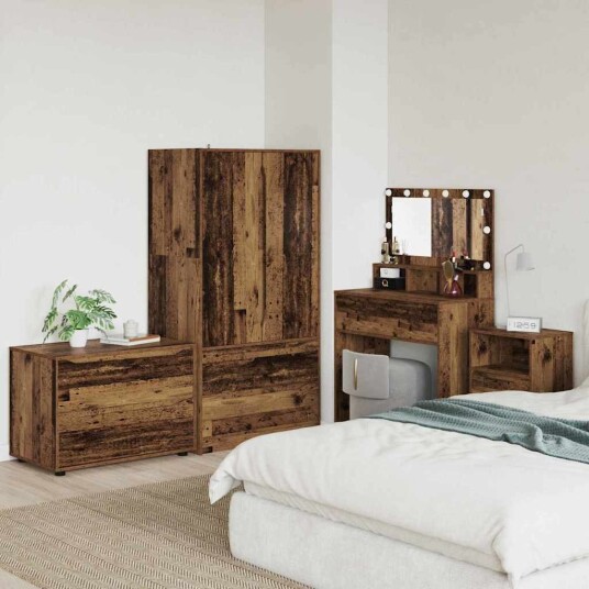 Oppbevaringsskap Gamle tre 80 x 48 x 57 cm Konstruert tre
