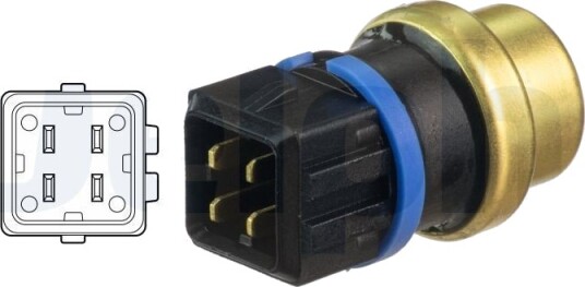Sensor, motortemperatur DELPHI TS10476