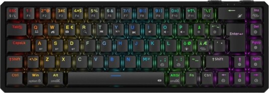 Cepter Explorer Mini trådløst gamingtastatur svart Cepter Explorer Mini trådløst gamingtastatur svart