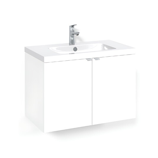 Macro Design Crown Plain Servantskap 2 dør - med Light 14 Eller 45 Servant Hvit / 80x45cm Macro Design Crown Plain Servantskap 2 dør - med Light 14 Eller 45 Servant Hvit / 80x45cm