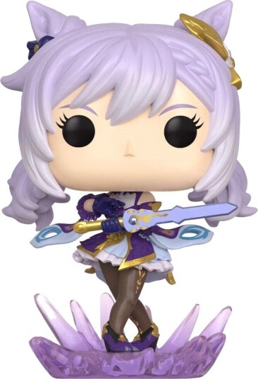 Northix Genshin Impact Keqing POP-figur 4-tommers samleleketøy