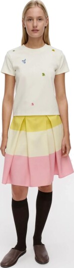 Marimekko Sekamelska Kukasta Kukkaan Plc   White   L