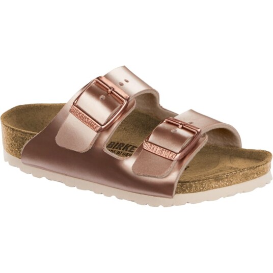 Birkenstock Kids' Arizona Narrow 32, Electric Metallic Copper