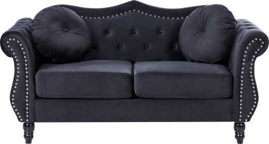 2-seters sofa Skien - Svart