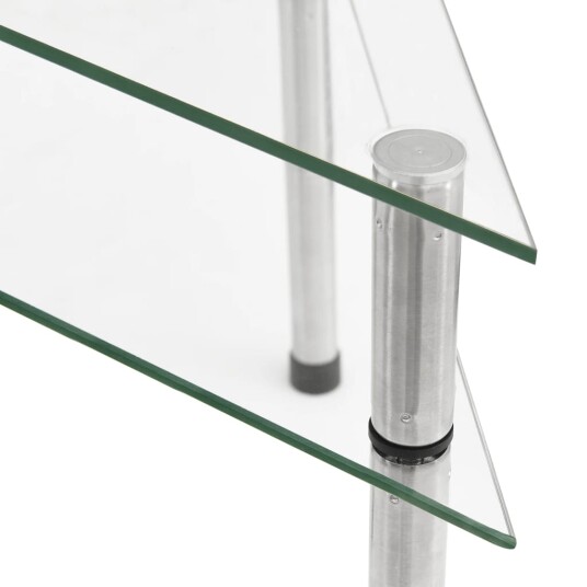 vidaXL Kjøkkenhylle gjennomsiktig 49,5x35x19 cm herdet glass vidaXL Kjøkkenhylle gjennomsiktig 49,5x35x19 cm herdet glass