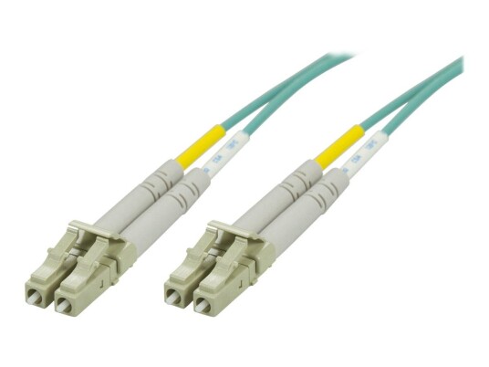 Deltaco OM3 Fiberoptisk Nettverkskabel LC til LC 100 m Halogenfri