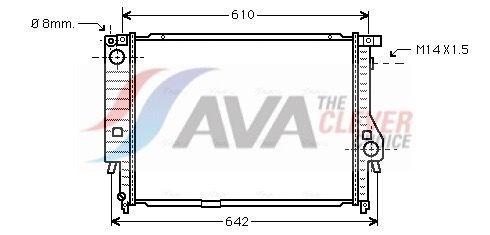 Radiator AVA Clever Choice BW2144 Radiator AVA Clever Choice BW2144