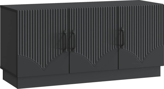 TV skap Svart 99 x 34,5 x 47 cm Konstruert tre