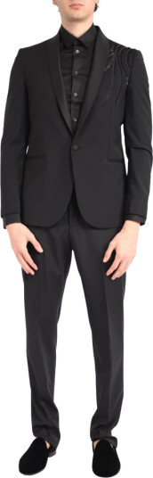 Daniele Alessandrini Herre Dress Svart 2XL,