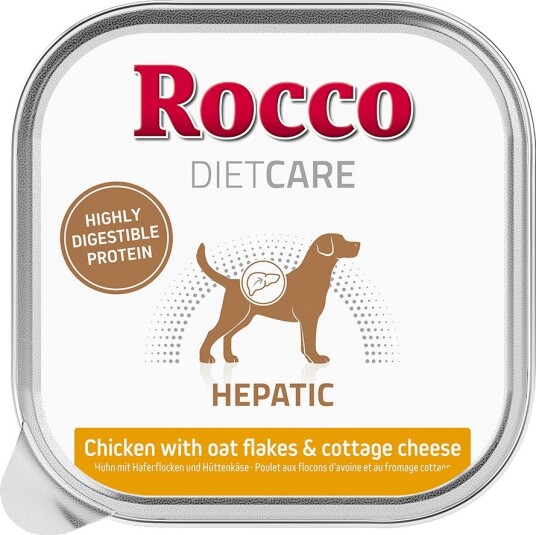 Rocco Diet Care Våtfôr Hepatic Med Havregryn Og Cottage Cheese 10 X Kylling 150 G 10 X 150 G Rocco Diet Care Våtfôr Hepatic Med Havregryn Og Cottage Cheese 10 X Kylling 150 G 10 X 150 G