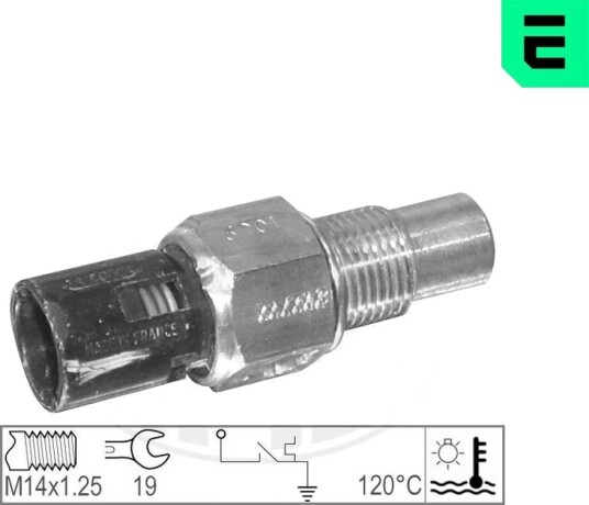 ERA 330557 Temperaturbryter, kjølevifte