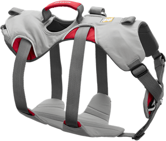 Ruffwear Doubleback Full Body Hundesele - Cloudburst Grey (L/XL)