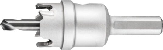 Pferd Tc Hole Cutter Flat Version 8 Mm, Shank Dia. 10 Mm, 2,3 Cm