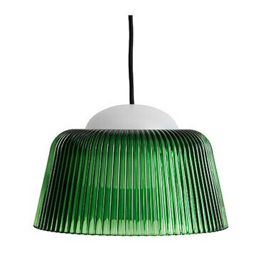 HAY Brim Taklampe Flaske Grønn