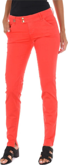 MET Dame Jeans Rød W28,