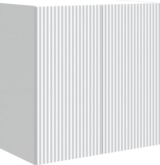 vidaXL Vegghengt skap Hvit 59 x 31 x 60 cm Konstruert tre