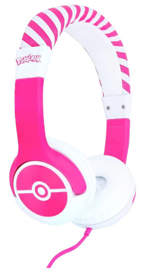 OTL Technologies Junior Headphones - Pokemon Pokeball Pink