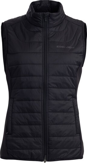 Bogeys & Birdies W Hybrid Padded Vest Svart Golfvest dame Black X-Small