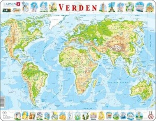 Larsen Puzzles The World Physical Larsen Puzzles The World Physical