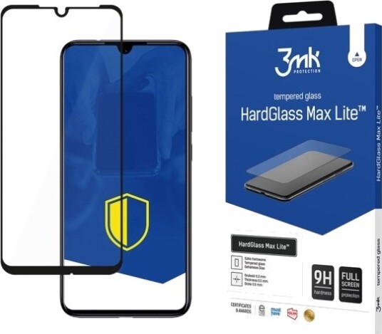 3Mk Hardglass Max Lite 9H Skjermbeskytter for Redmi Note 7