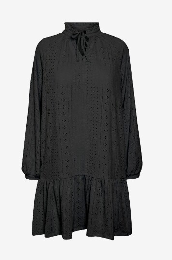 Vero Moda Kjole vmBilli LS Short DresSvart Vero Moda Kjole vmBilli LS Short DresSvart