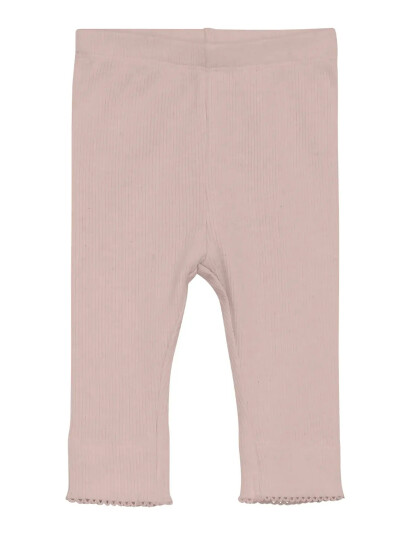 Fixoni Leggings Melange Rib - Pink - 92