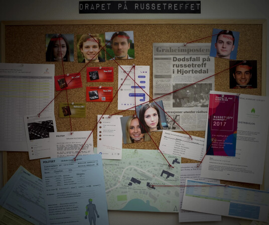 Detective for a Day: Drapet på Russetreffet - Brettspill fra Outland Detective for a Day: Drapet på Russetreffet - Brettspill fra Outland
