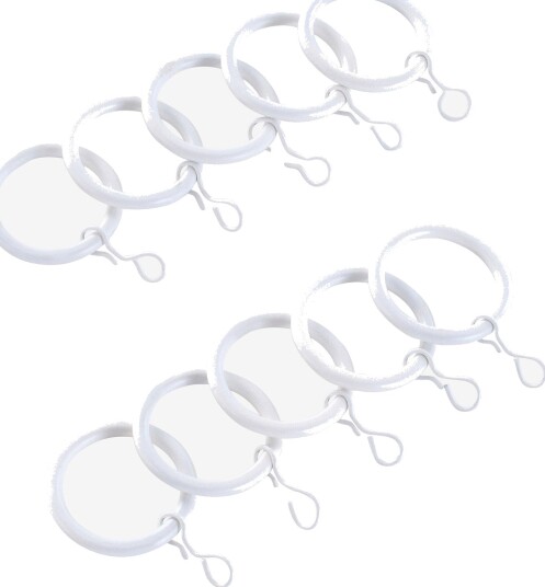 Jotex Gardinring 10pk Hvit RINGO 2123486020