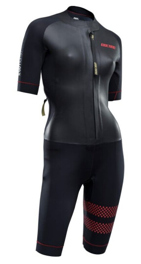 Colting Wetsuits Women's Swimrun Go XS , Black/Red Colting Wetsuits Women's Swimrun Go XS , Black/Red