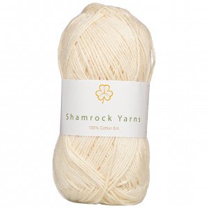 Shamrock Yarns 100% Bomull 8/4 Garn 03 Natur Shamrock Yarns 100% Bomull 8/4 Garn 03 Natur