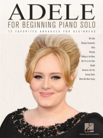 Adele For Beginning Piano Solo