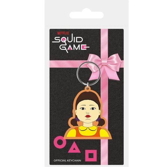 Squid Game Nøkkelring Elimination Doll Squid Game Nøkkelring Elimination Doll