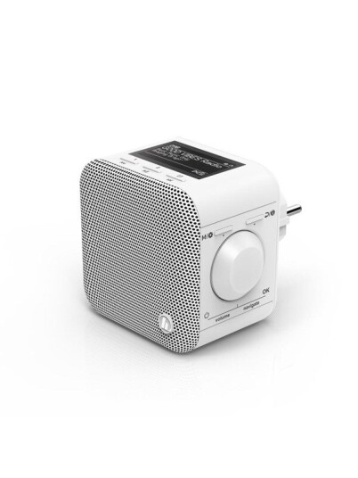 Hama "DIR45BT" Digital Radio DAB+/Internet Radio/App/Bluetooth - DAB/DAB+/FM - Mono - Hvit