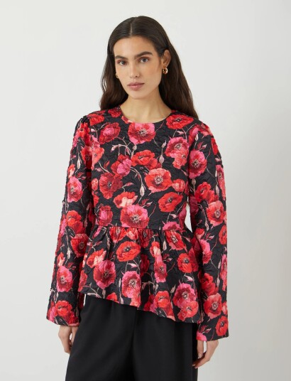 YAS Yaspoppina Ls Top   Show   Black   34