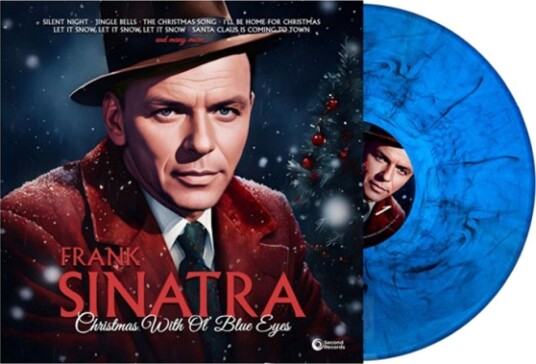Frank Sinatra Christmas With Ol Blue Eyes Blue Marble Vinyl