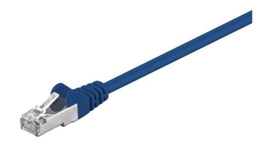 Pro LAN 1m Cat 5E Nettverkskabel Blå SF/UTP