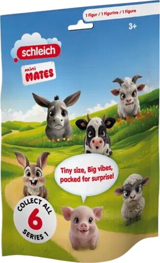 Schleich Mini Kamerater Assisterende Serie 1 Schleich Onesize Lekefigur