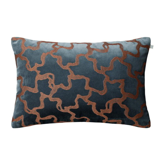 Chhatwal & Jonsson Chand putevar 40 x 60 cm Sea blue-cognac Chhatwal & Jonsson Chand putevar 40 x 60 cm Sea blue-cognac