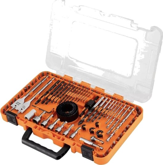 Neo Tools Bor- Og Bitssett, Hylser, 90 Deler