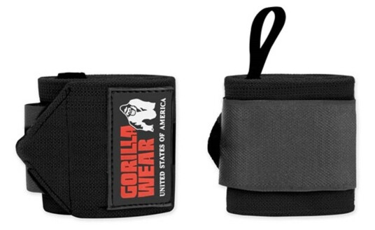 Gorilla Wear Wrist Wraps Pro Black 