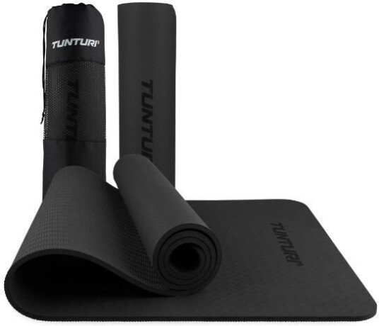Tunturi Yogamatte - Tunturi - '8mm' - Svart Tunturi Yogamatte - Tunturi - '8mm' - Svart