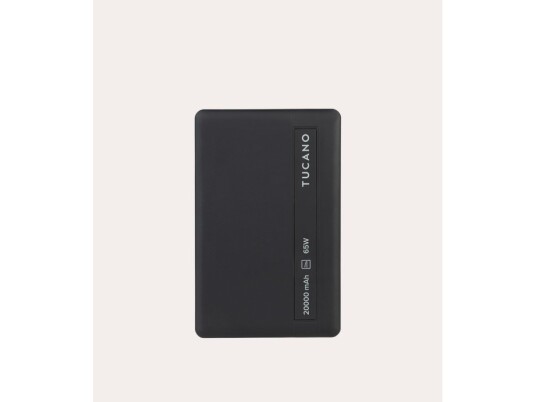 Tucano Power Bank Per Laptop, 20000 Mah, Sort