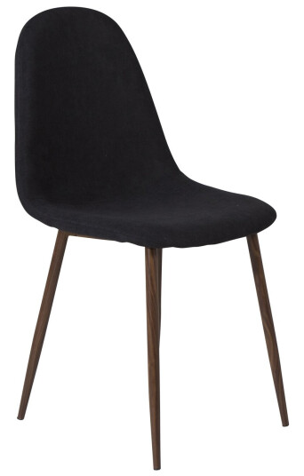 Venture Design Polar spise stol Svart Textil/natur Svart
