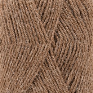 Drops Alpaca Garn Mix 607 Lys Brunmelert